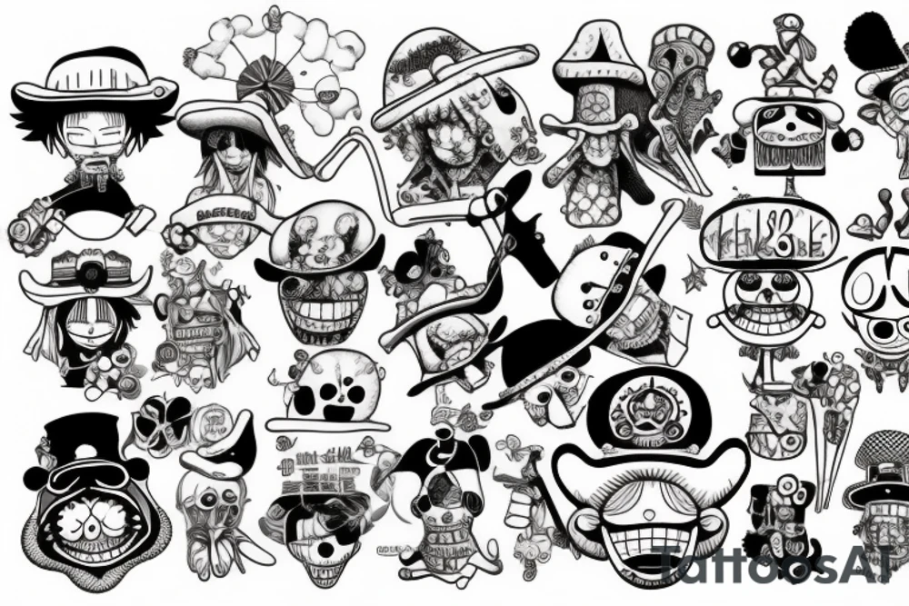 Chopper One piece tattoo idea