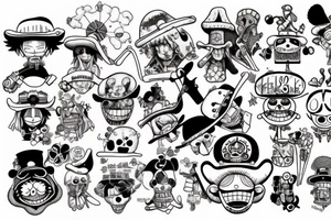 Chopper One piece tattoo idea