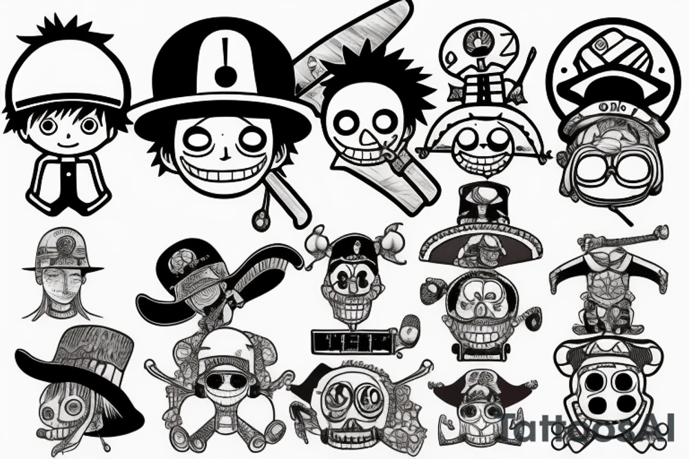 Chopper One piece tattoo idea