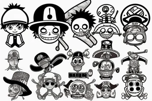 Chopper One piece tattoo idea