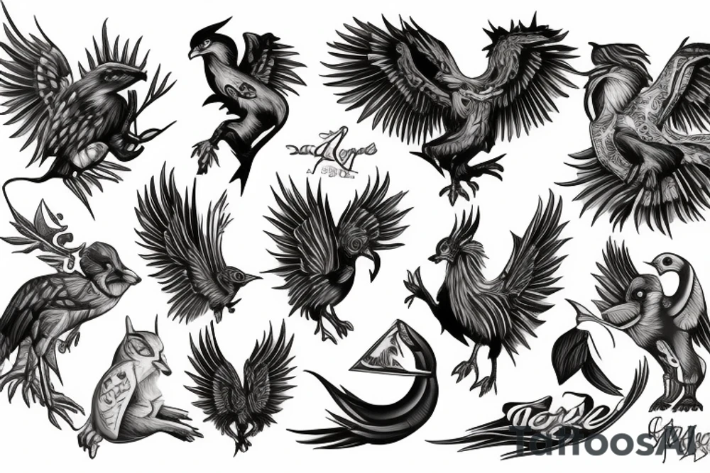 Griffin tattoo idea