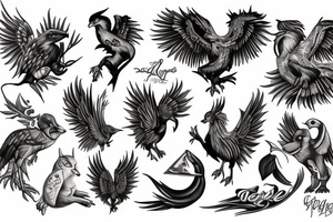Griffin tattoo idea