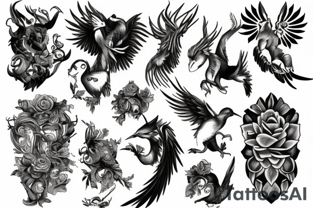 Griffin tattoo idea
