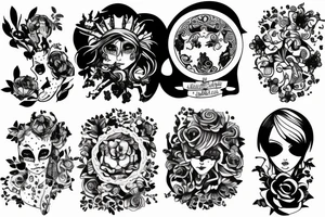 My twins birthday tattoo idea