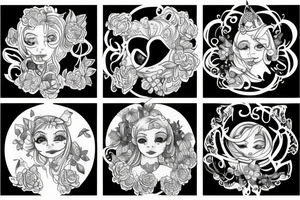 My twins birthday tattoo idea
