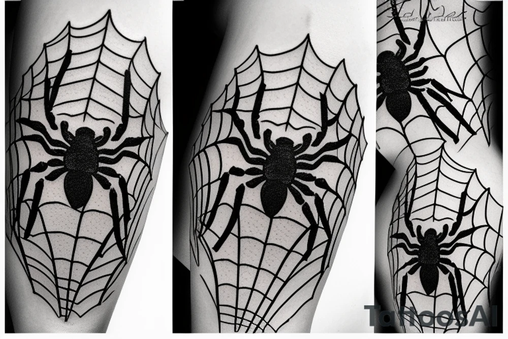 spider tattoo idea