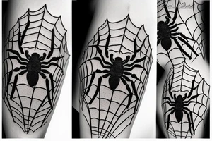 spider tattoo idea