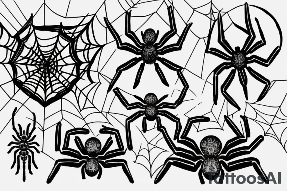 spider tattoo idea
