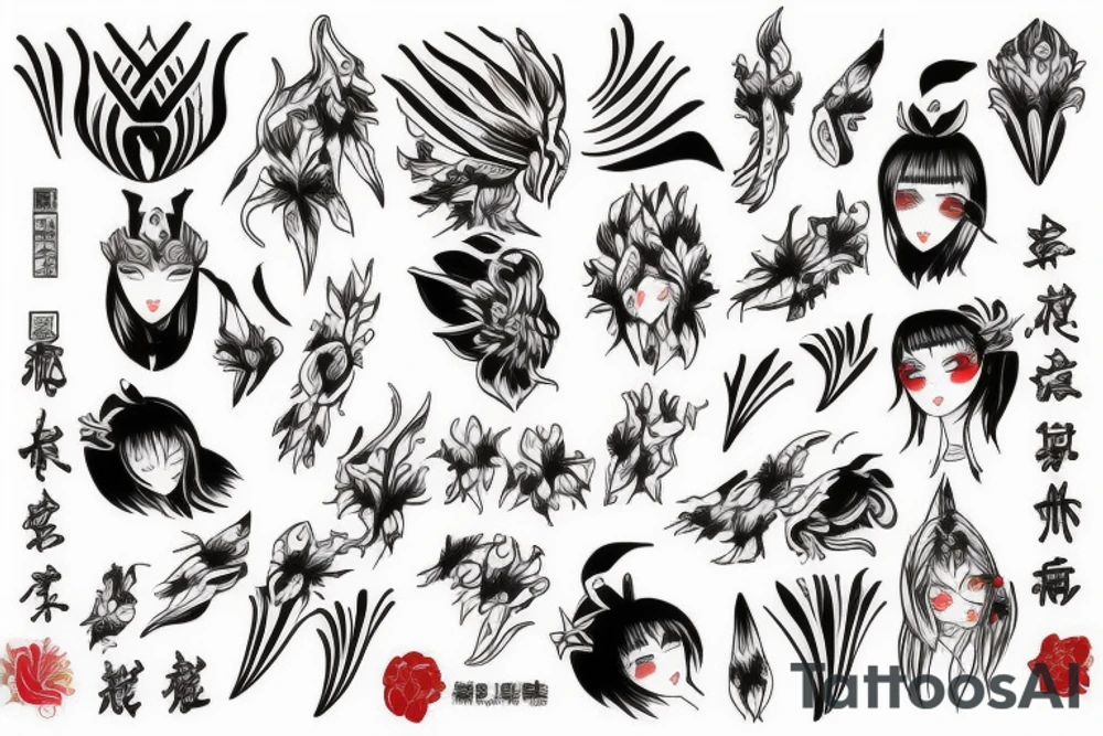 Lycoris radiata tattoo idea