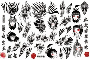 Lycoris radiata tattoo idea
