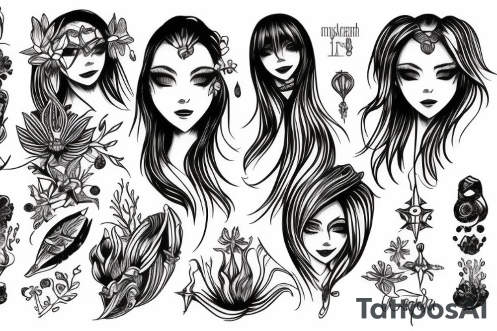 Lycoris radiata tattoo idea