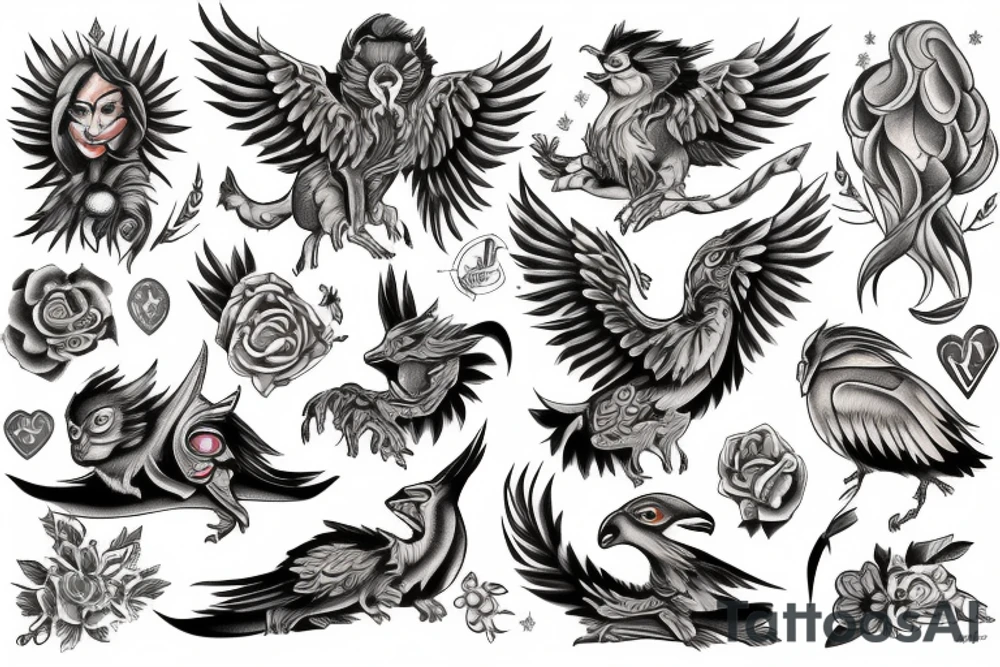 Griffin tattoo tattoo idea