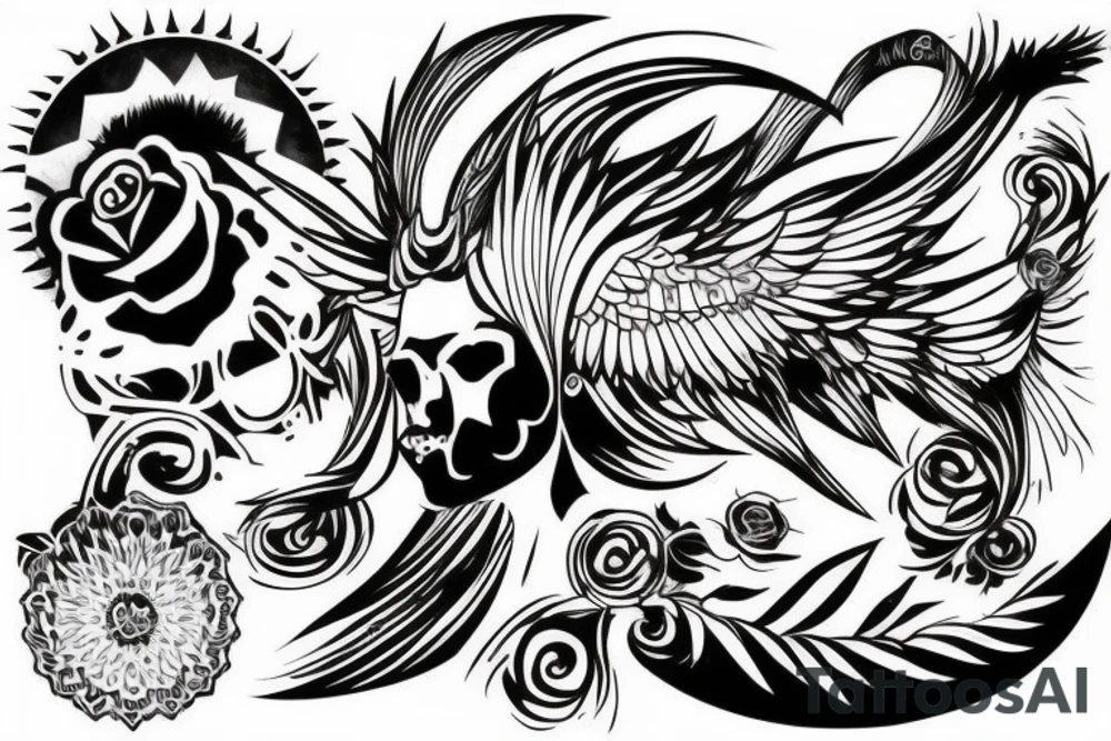 La creación tattoo idea