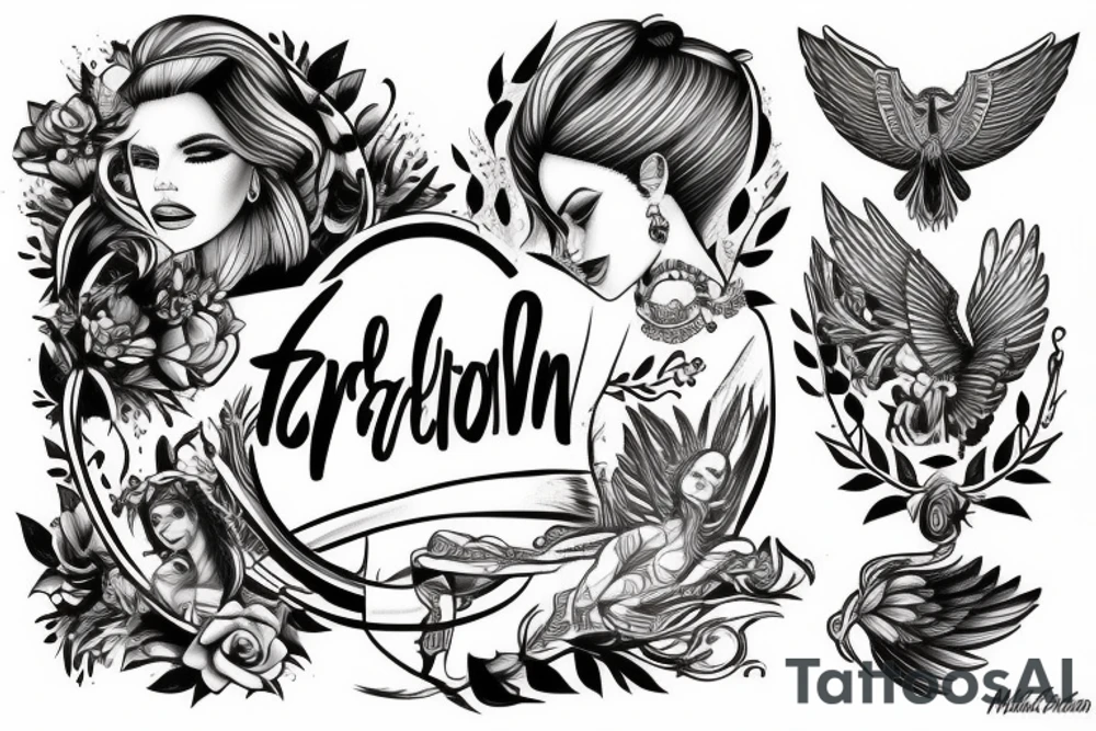 La creación tattoo idea