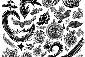 running tattoo idea