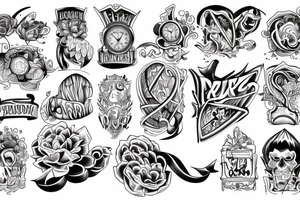 running tattoo idea