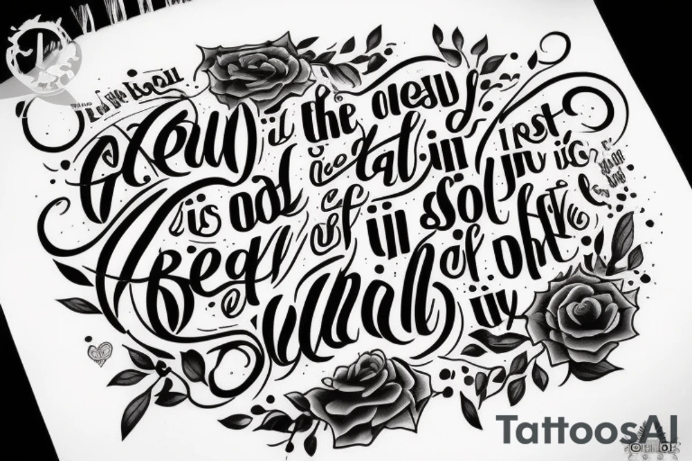 the soul has greater need of the ideal than of the real • it is by the real that we exist • it is by the ideal that we live tattoo idea