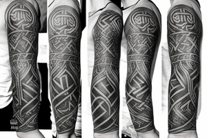 Viking rune tattoo idea