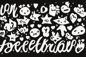 Freedon, hope, lonely, love, happiness tattoo idea