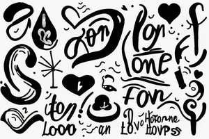 Freedon, hope, lonely, love, happiness tattoo idea