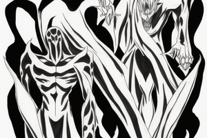 Vasto Lorde hollow bleach tattoo idea
