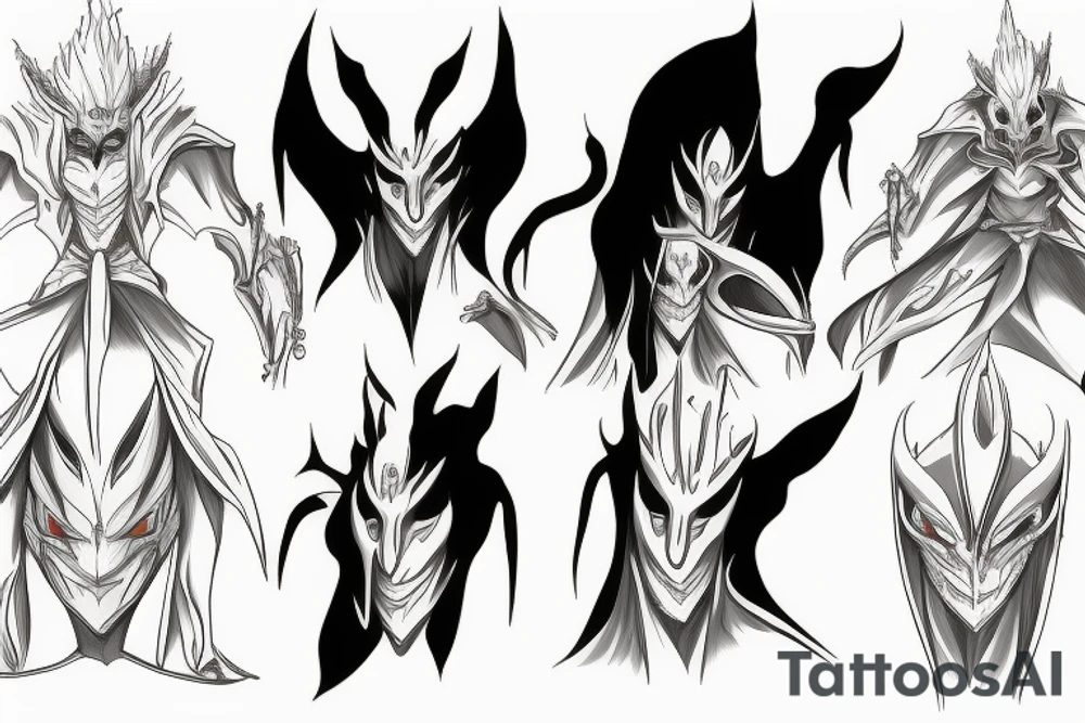 Vasto Lorde hollow bleach tattoo idea