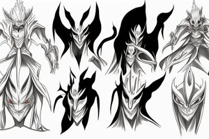 Vasto Lorde hollow bleach tattoo idea