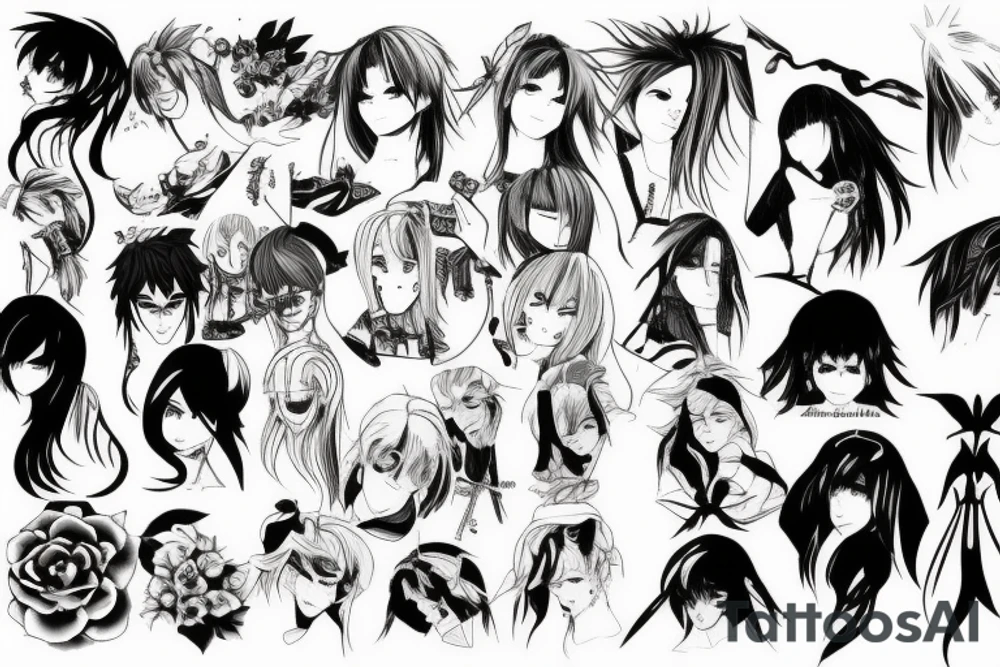 Anime tattoo idea