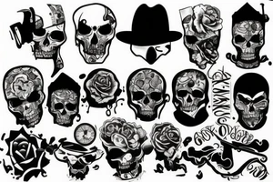Gangster tattoo idea
