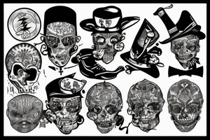 Gangster tattoo idea