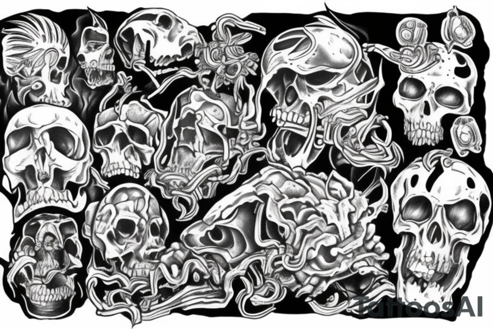 Man’s ruin tattoo idea