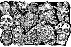 Man’s ruin tattoo idea