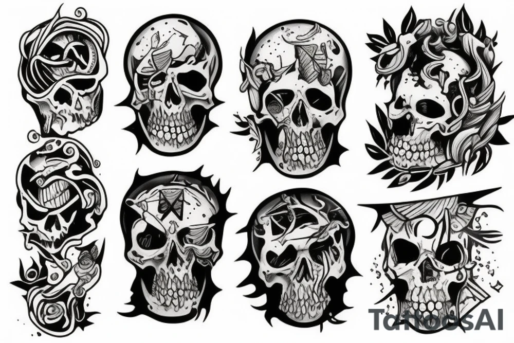 Man’s ruin tattoo idea