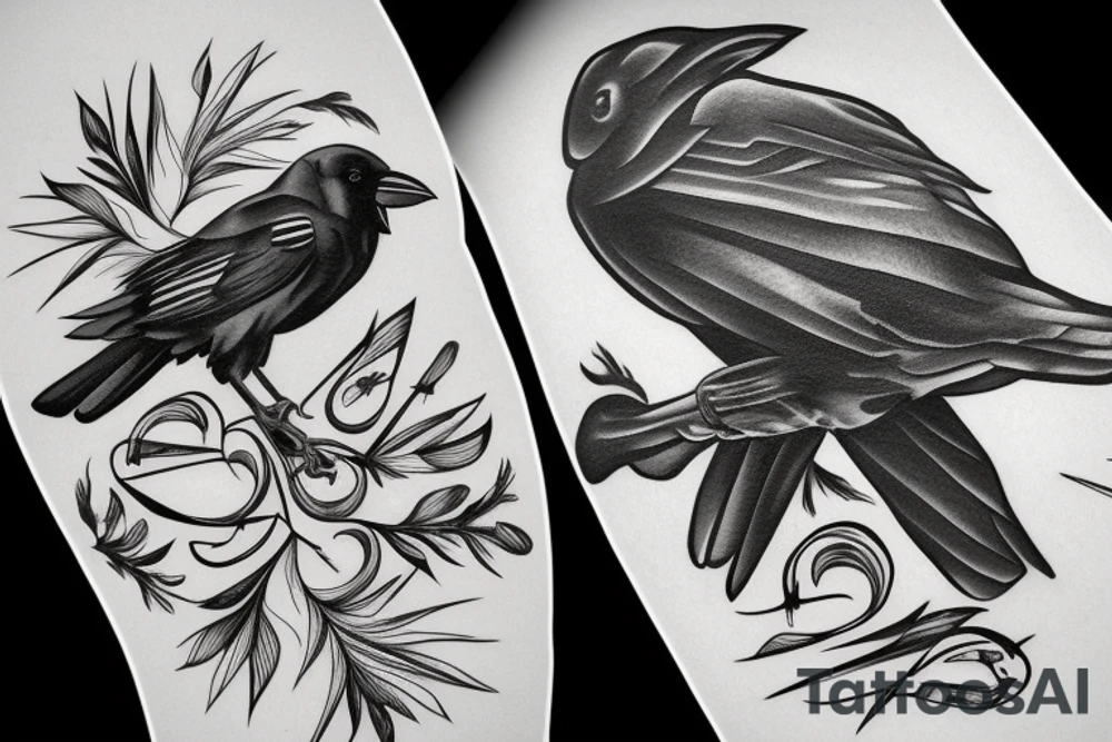 A Crow tattoo idea