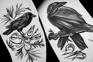 A Crow tattoo idea
