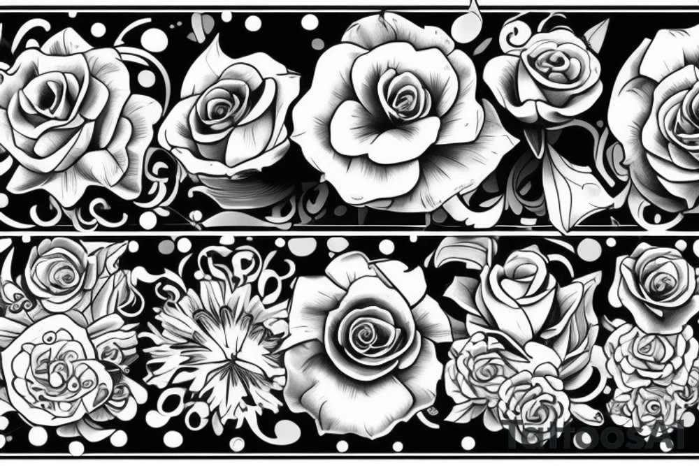 Backgroung flowers for camera tattoo tattoo idea