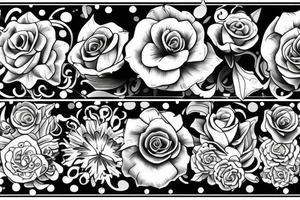 Backgroung flowers for camera tattoo tattoo idea