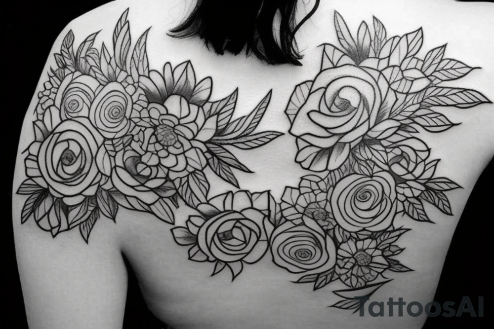 Backgroung flowers for camera tattoo tattoo idea