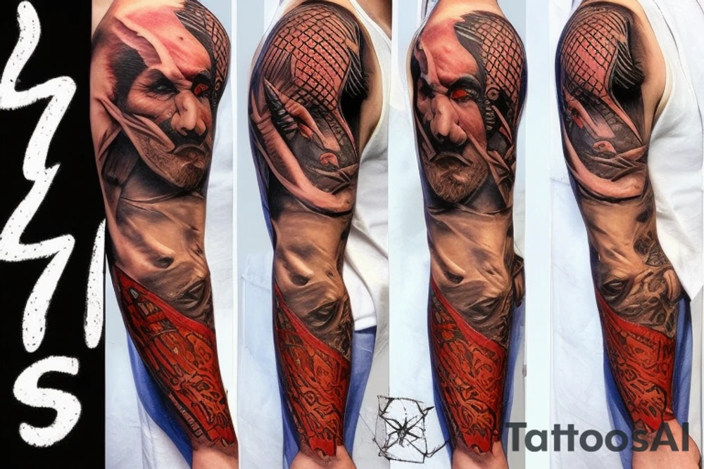 Kratos tattoo idea