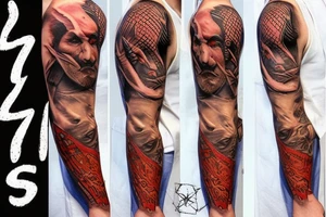 Kratos tattoo idea