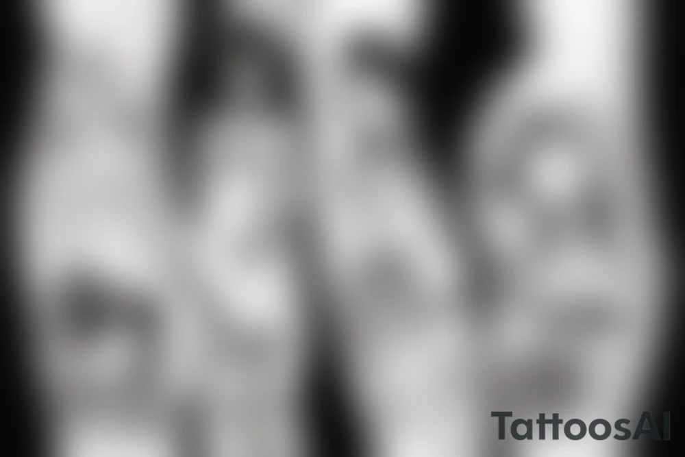 Anime Stripper with caption support single moms tattoo idea