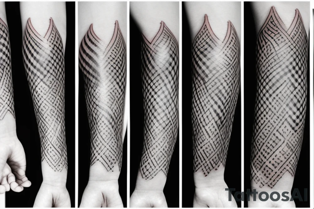 tattoo for the wrist with the initials AU with a christian halo on top tattoo idea