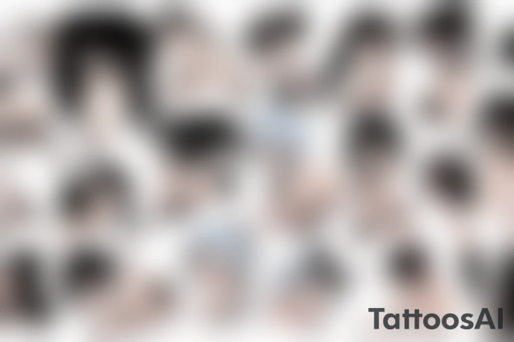 Anime stripper tattoo idea