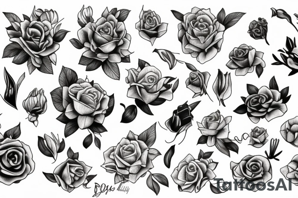 bloom to death tattoo idea