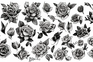 bloom to death tattoo idea