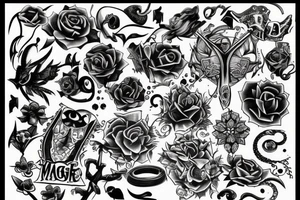 magic tattoo idea