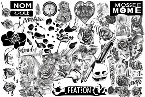 No more please tattoo idea