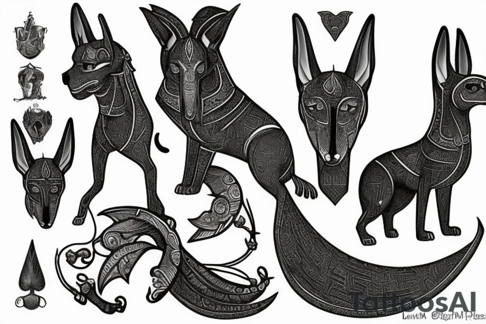 Anubis tattoo idea
