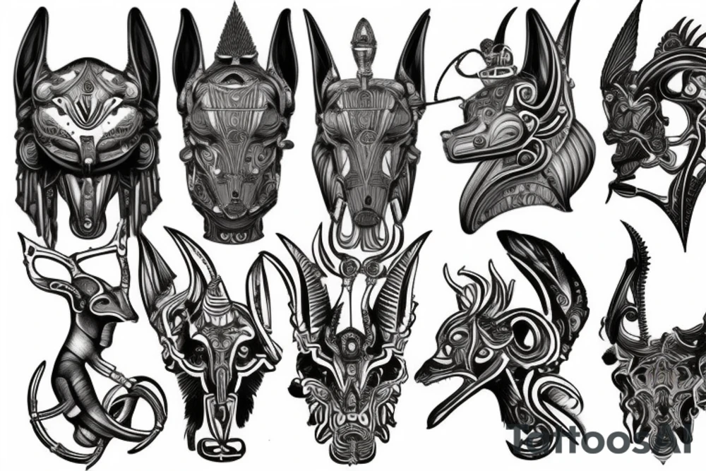 Anubis tattoo idea