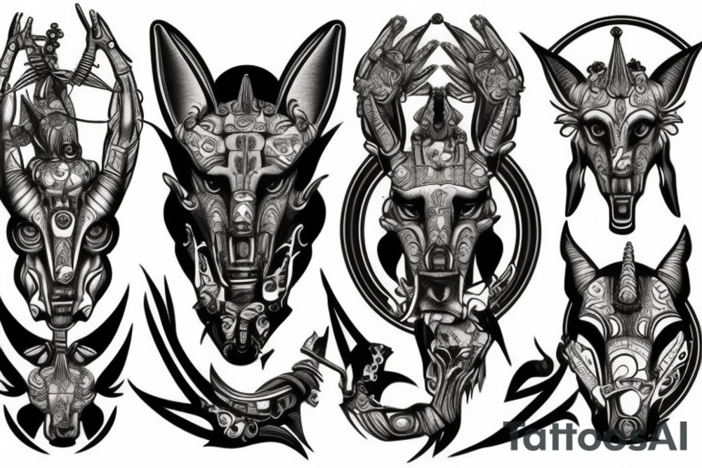 Anubis tattoo idea